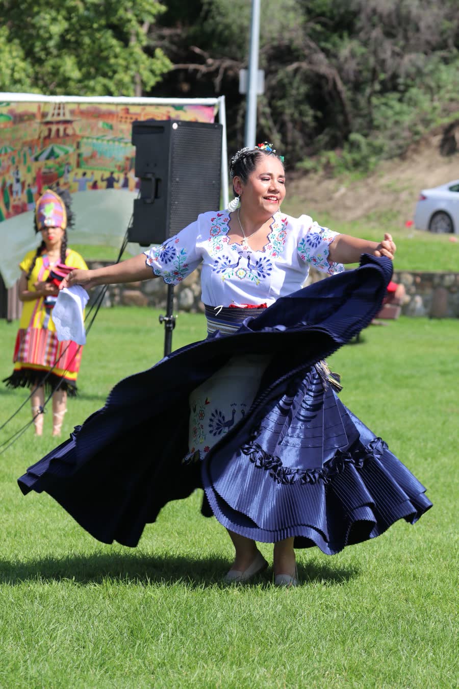 Folk dance performance