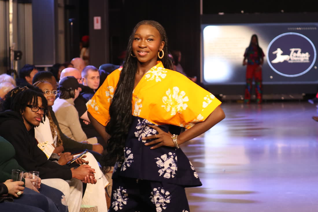 Runway portrait