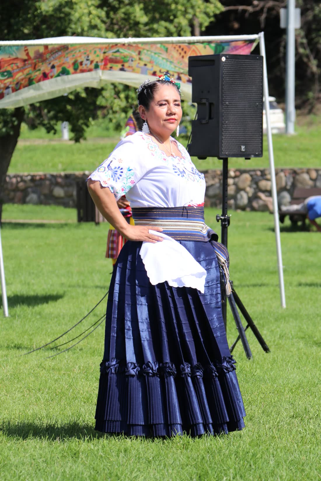 Cultural dress portrait