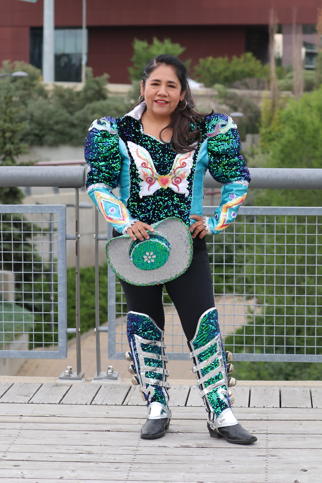 Cultural costume portrait