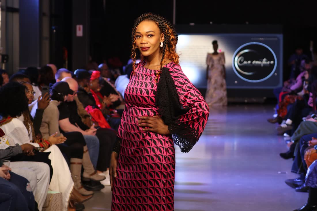 Fashion show portrait